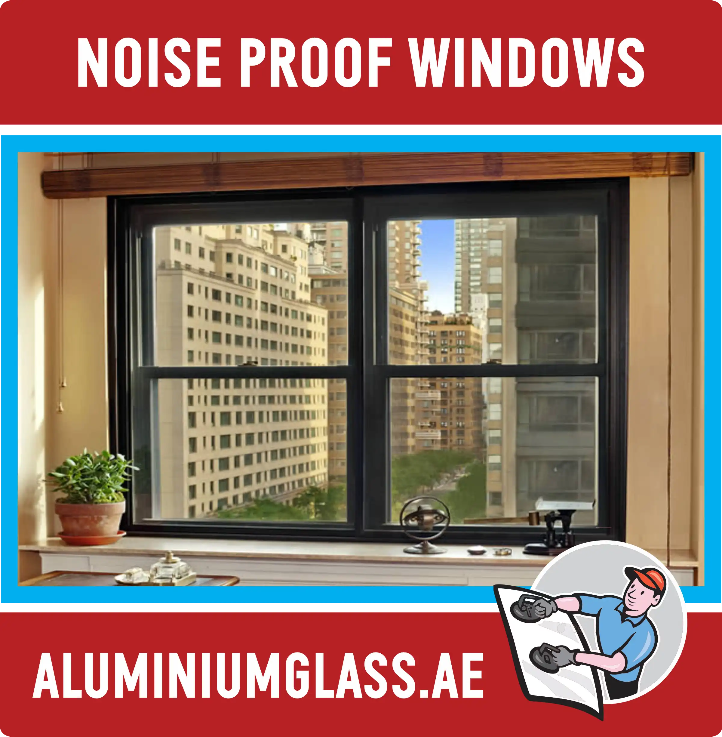 Noise Proof Windows Suppliers in Dubai UAE